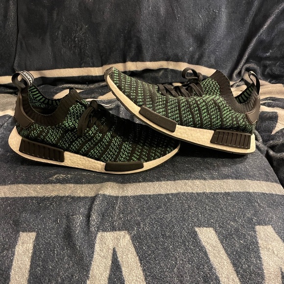 adidas NMD R1 STLT Primeknit Noble Green 2018 Size 13 Pads - Picture 1 of 8
